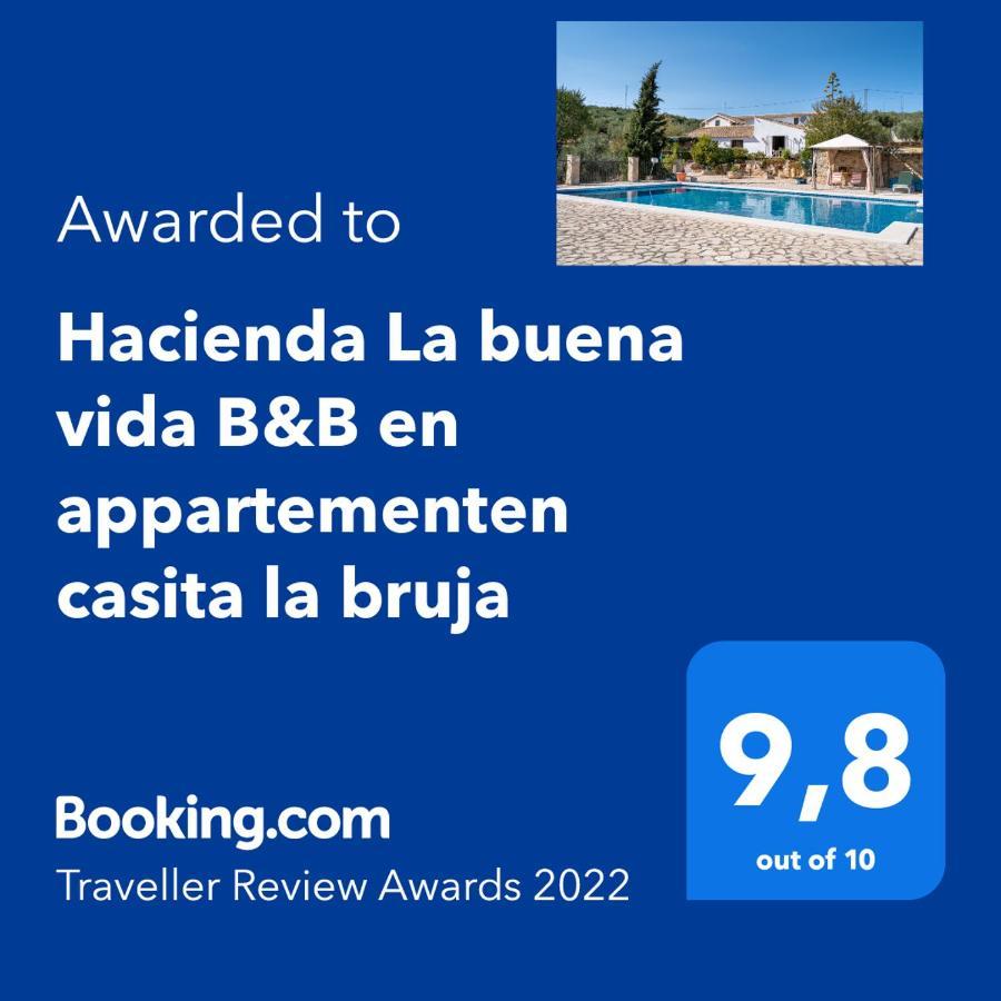 Hacienda La Buena Vida B&B En Appartementen Casita La Bruja Algarinejo Extérieur photo